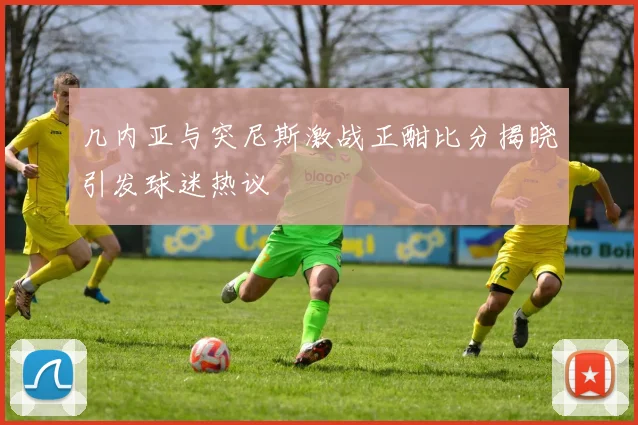 几内亚与突尼斯激战正酣比分揭晓引发球迷热议