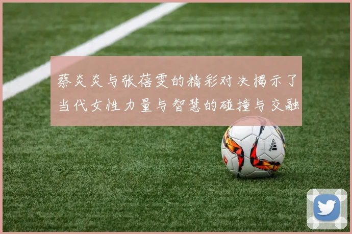 蔡炎炎与张蓓雯的精彩对决揭示了当代女性力量与智慧的碰撞与交融
